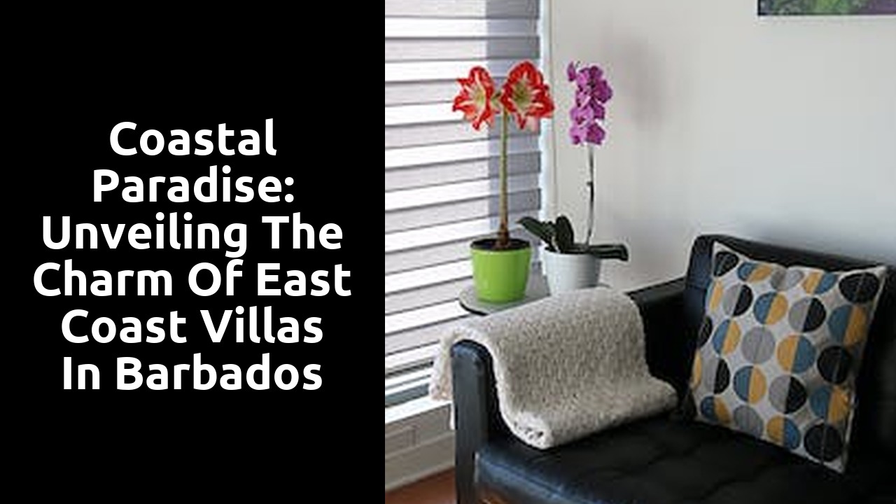 Coastal Paradise: Unveiling the Charm of East Coast Villas in Barbados