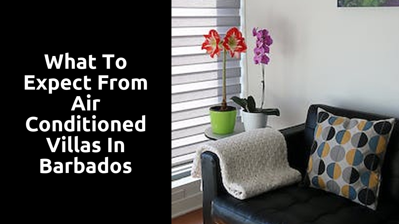What to Expect from Air Conditioned Villas in Barbados